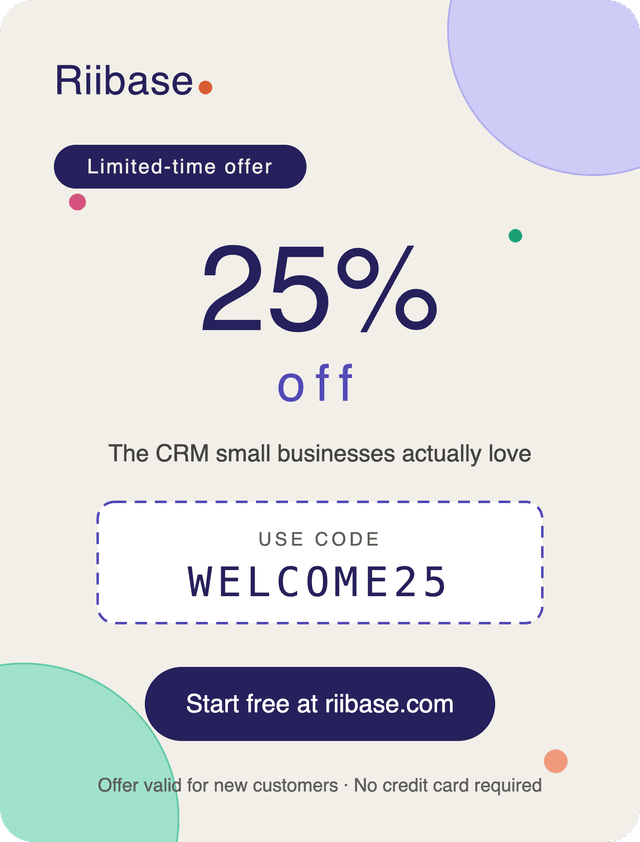 Riibase — All in One CRM